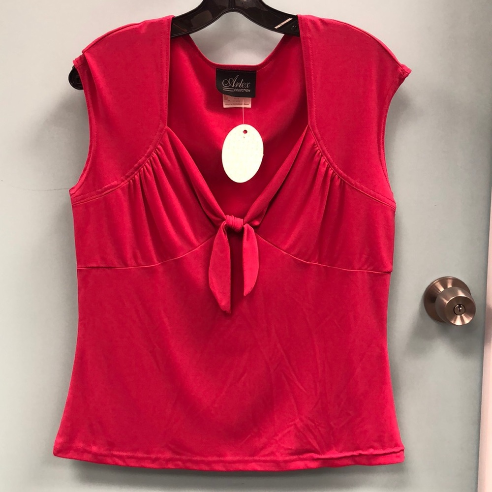 Pink Artex Blouse NWT